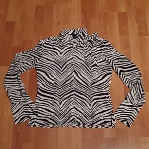 Classy Zebra  blouse